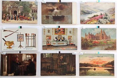 Lot 261 - Tuck's "Oilettes" Postcards. One and a half...