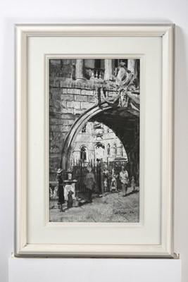 Lot 608 - Peter Brown NEAC (b,1967) “The Archway,...