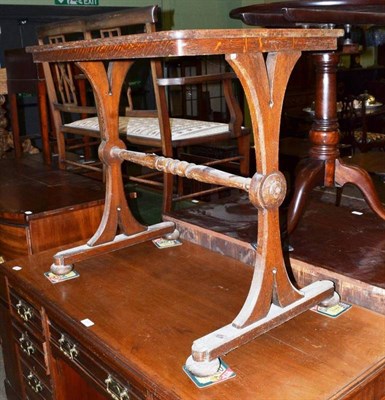 Lot 679 - A Gothic oak side table