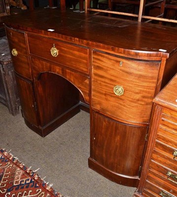 Lot 681 - A 19th century mahogany sideboard