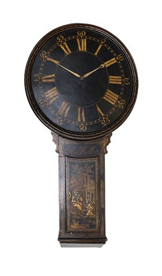 Lot 269 - A Chinoiserie Tavern Wall Timepiece, signed M...