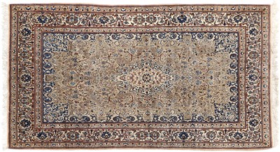 Lot 228 - Very Fine Nain Rug Central Iran, circa 1960...