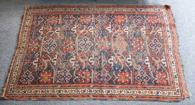 Lot 1007 - Afshar Rug, circa 1920, the field with columns...