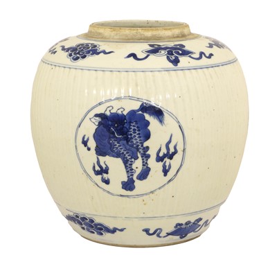 Lot 132 - A Chinese Porcelain Ginger Jar, Kangxi, of...