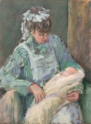 Lot 1034 - Pat Maclaurin (1933-2022) The nursemaid...