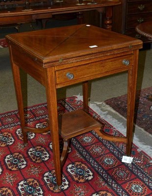 Lot 694 - Edwardian envelope table