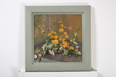Lot 587 - Pat Maclaurin (1933-2022) Blossom Signed, oil...