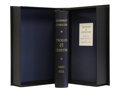 Lot 23 - Chaucer (Geoffrey). Troilus & Criseyde. The...