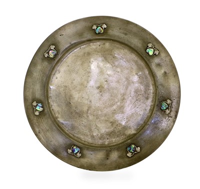 Lot 146 - A Liberty & Co Tudric Pewter Circular Plate,...