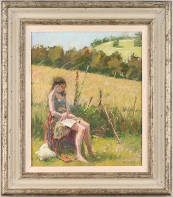 Lot 541 - Pat Maclaurin (1933-2022) “Summer in Surrey”...