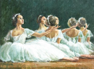 Lot 1030 - Pat Maclaurin (1933-2022) “Les Sylphides”...