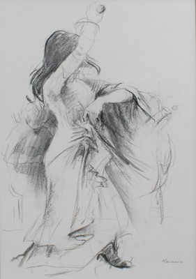 Lot 1031 - Pat Maclaurin (1933-2022) Flamenco Dancer...