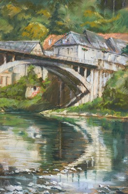 Lot 1032 - Pat Maclaurin (1933-2022) “The Bridge at...