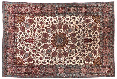 Lot 590 - Tabriz Carpet of Ardabil Design North West...