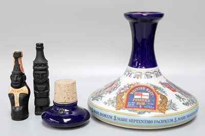 Lot 149 - British Navy Pussers Rum in Wade Decanter...
