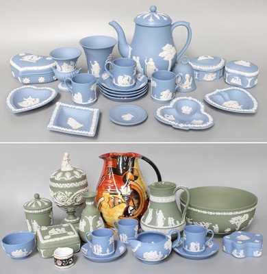 Lot 251 - Quantity of Wedgwood Jasperware, canteen of...