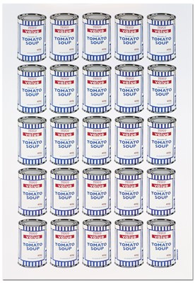 Lot 645 - Banksy (b.1974) "Tesco Value Cream of Tomato...