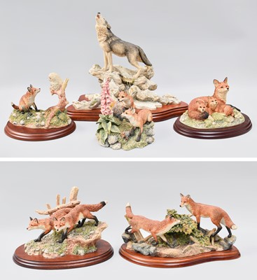 Lot 224 - Border Fine Arts Fox Models, including: 'Duke...