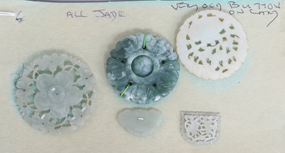 Lot 2081 - 19th/20th Century Carved Jade Carvings,...