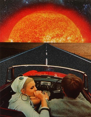 Lot 1076 - Joe Webb (b.1976) "To the Moon" Signed,...