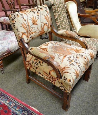 Lot 710 - Aesthetic style armchair