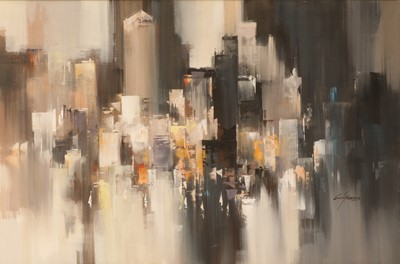 Lot 1021 - Wilfred Lang (b.1954) Dutch/Chinese Abstract...