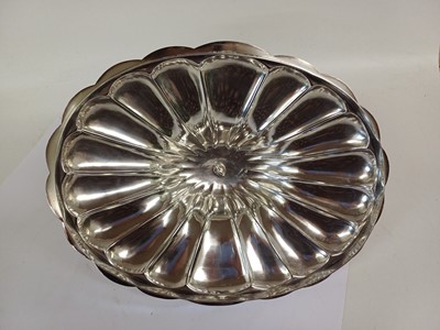 Lot 2034 - A Victorian Silver Soup-Tureen and Cover
