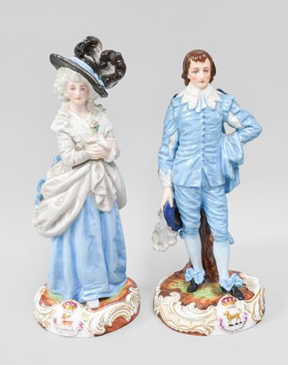 Lot 236 - Two 19th Century Charenton Porcelain Portrait...