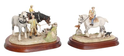Lot 104 - Border Fine Arts 'You Can Lead a Horse to...
