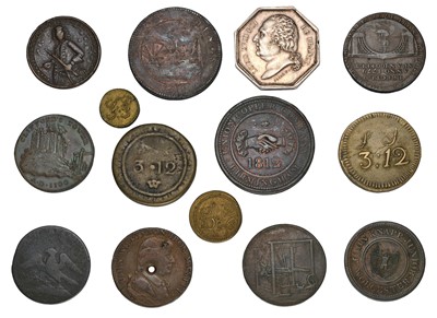 Lot 366 - Mixed Selection of Medals, Tokens and Coin...