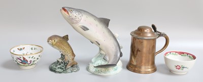 Lot 119 - An Aynsley Porcelain Model of a Fish "The...