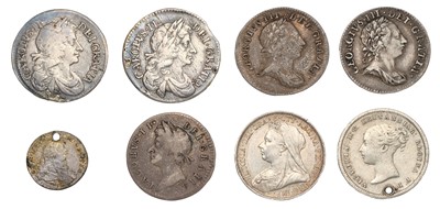 Lot 72 - Small Assortment of Maundy Oddments, 8 coins...