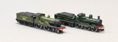 Lot 3410 - Union Mills Models N Gauge Two Locomotives