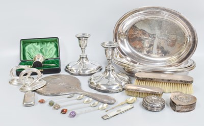 Lot 74 - A Collection of Assorted Silver and Silver...