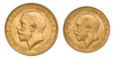 Lot 189 - George V, Sovereign 1913, good very fine;...