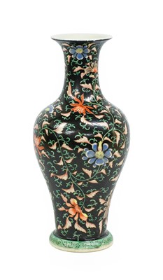 Lot 153 - A Chinese Porcelain Baluster Vase, Yongzheng...