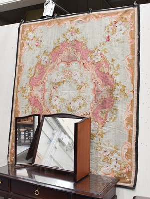 Lot 1027 - An Aubusson Tapestry Panel, with central...