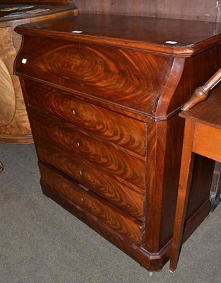 Lot 746 - A Victorian cantilever top wash stand