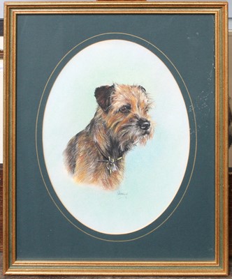 Lot 1069 - John Lewis Fitzgerald (b.1945) Head study of...