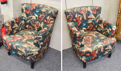 Lot 1477 - A Pair of 20th Century Floral Printed...