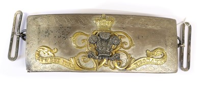 Lot 156 - A Victorian Silver Crossbelt Pouch to the 2nd...