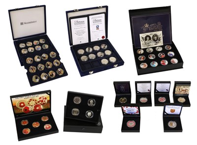 Lot 328 - Mixed Lot of Commemorative Coin Sets and...