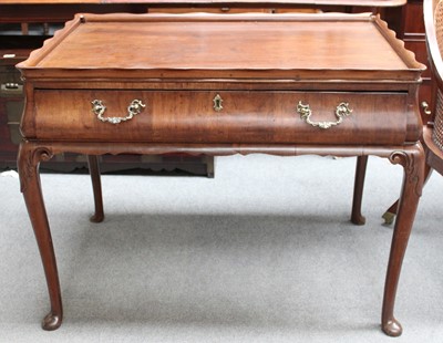 Lot 1318 - A 19th Century Mahogany Serving Table, the...