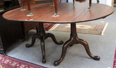 Lot 1359 - An 18th Century Style Mahogany Dining Table,...