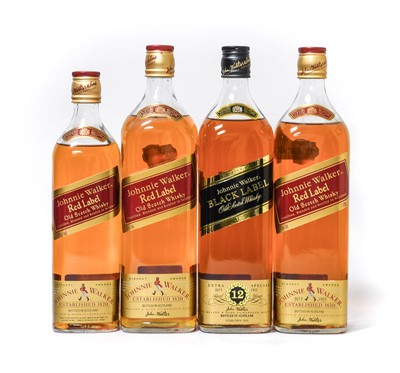 Lot 5152 - Johnnie Walker Black Label Old Scotch Whisky,...