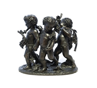 Lot 205 - French School (19th century): A Bronze Group...