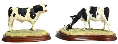 Lot 132 - Border Fine Arts 'Holstein Bull', model No....