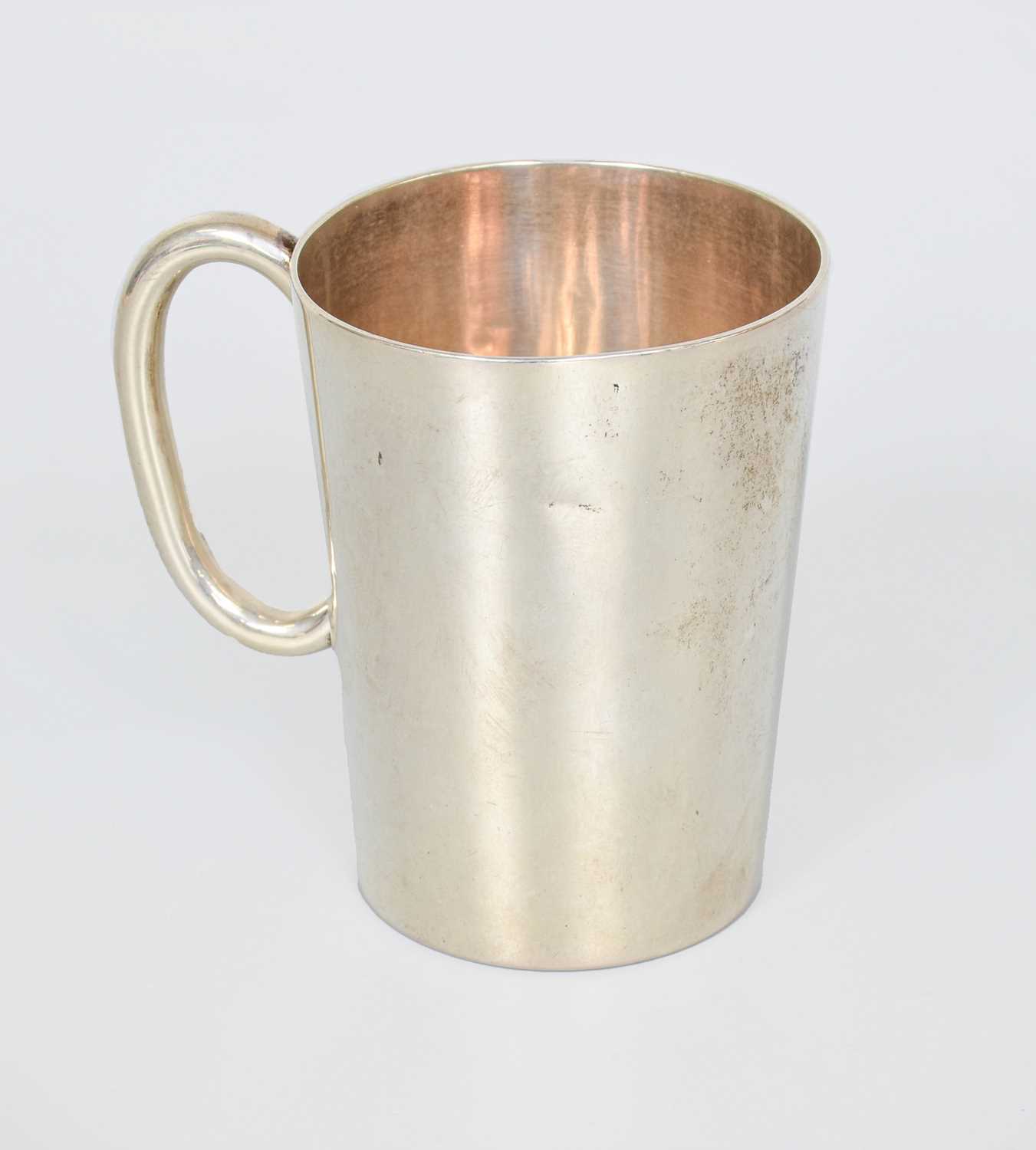 Lot 44 - A German Silver Christening-Mug, by Koch and...