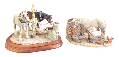 Lot 103 - Border Fine Arts 'You Can Lead a Horse to...