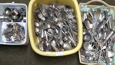 Lot 96 - A Collection of Assorted Silver and Silver...